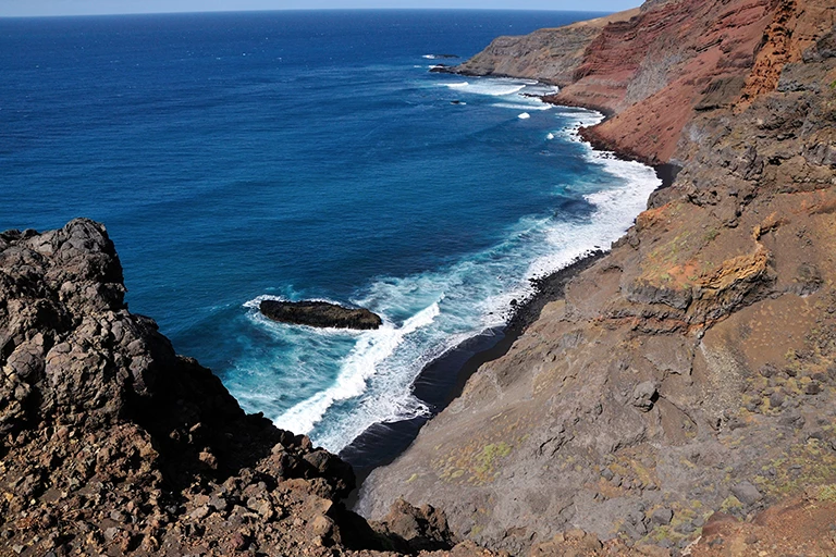Steep Coast Fogo Cape Verde